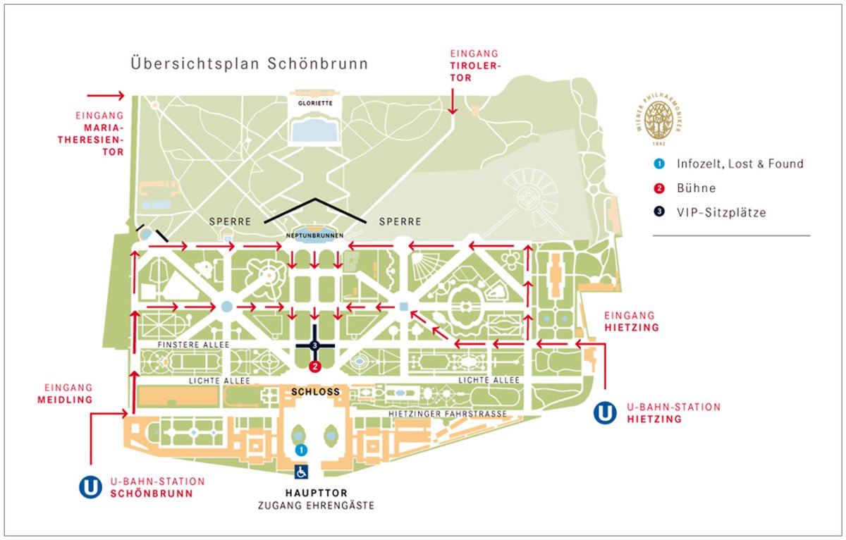 ViennaInside's tweet image. Um 20:45 geht´s los das Sommernachtskonzert der Wiener Philharmoniker im Schloss Schönbrunn. #Regenschutz nicht vergessen ;-) Alle Infos findet ihr unter viennainside.at/sommernachtsko… und einige Impressionen (Video) der Generalprobe gestern youtube.com/watch?v=gW3Zsy…