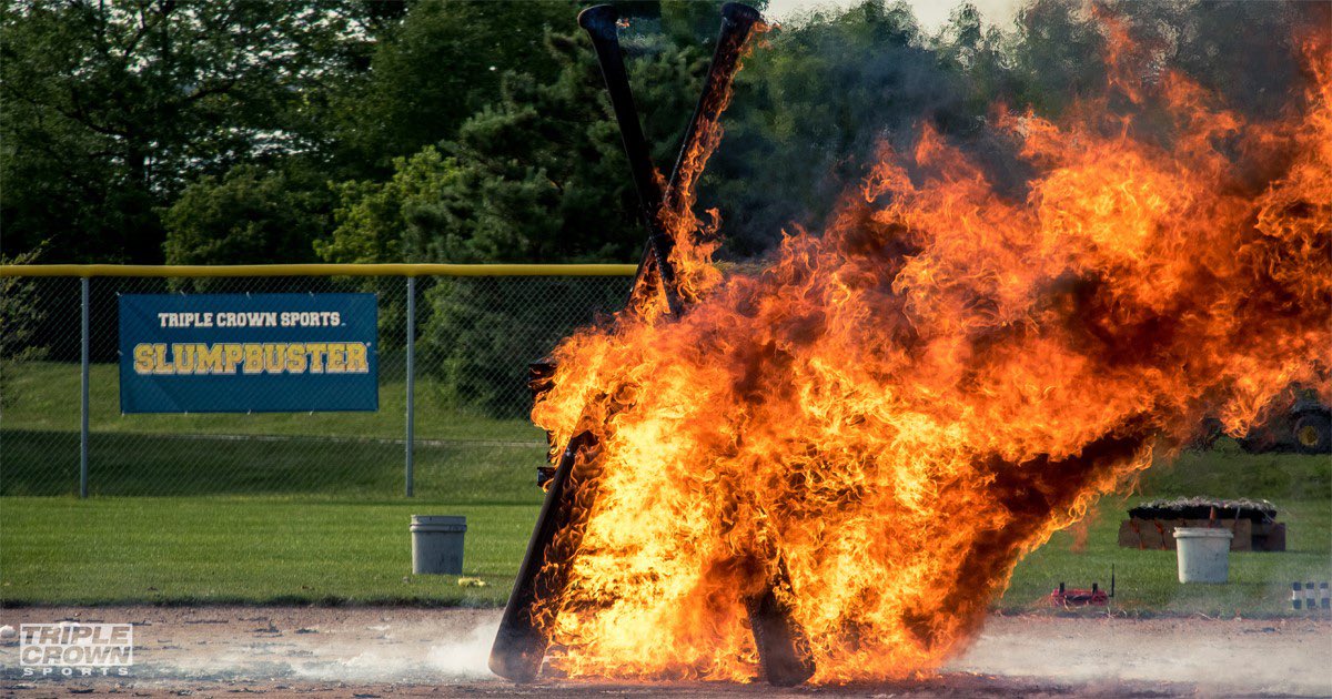 Playing baseball in Session #3 of the @triplecrownspts #TCSlumpBuster! 362 teams are hitting the field this weekend! Looking forward to seeing everyone at the festival tonight! You won’t want to miss the festival tonight including an appearance from @DomingoBeisbol!