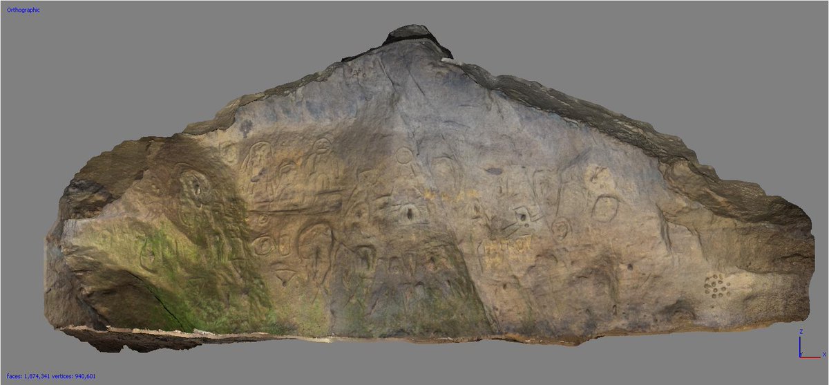 survirtual3d's tweet image. Virtualización de Cueva Las Vulvas en Playa Colun, región de Los Ríos. Un gran trabajo junto a CMN Los Ríos. Resultado de 283 tomas alineadas con segunda imagen de malla geométrica de modelado dondes se aprecia aún mayor detalle del arte rupestre. #patirmonio #3D #Virtualización