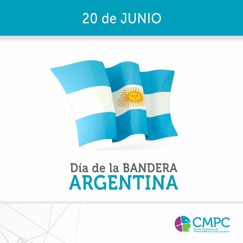 #DíaDeLaBandera 
La bandera de mi Patria juega siempre con el viento, acariciando su gente y uniéndonos como pueblo ❤️ 🇦🇷