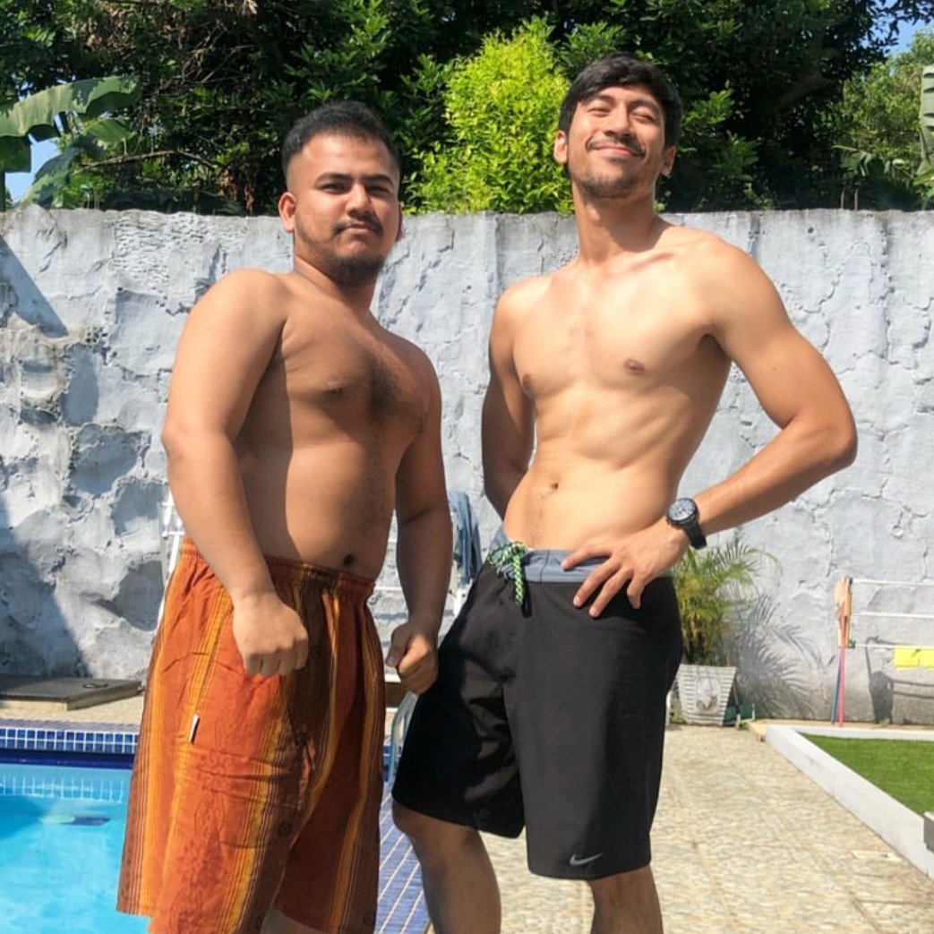 Mrvvip On Twitter Andri Mashadi Shirtless Snap With Mate Selebwatch