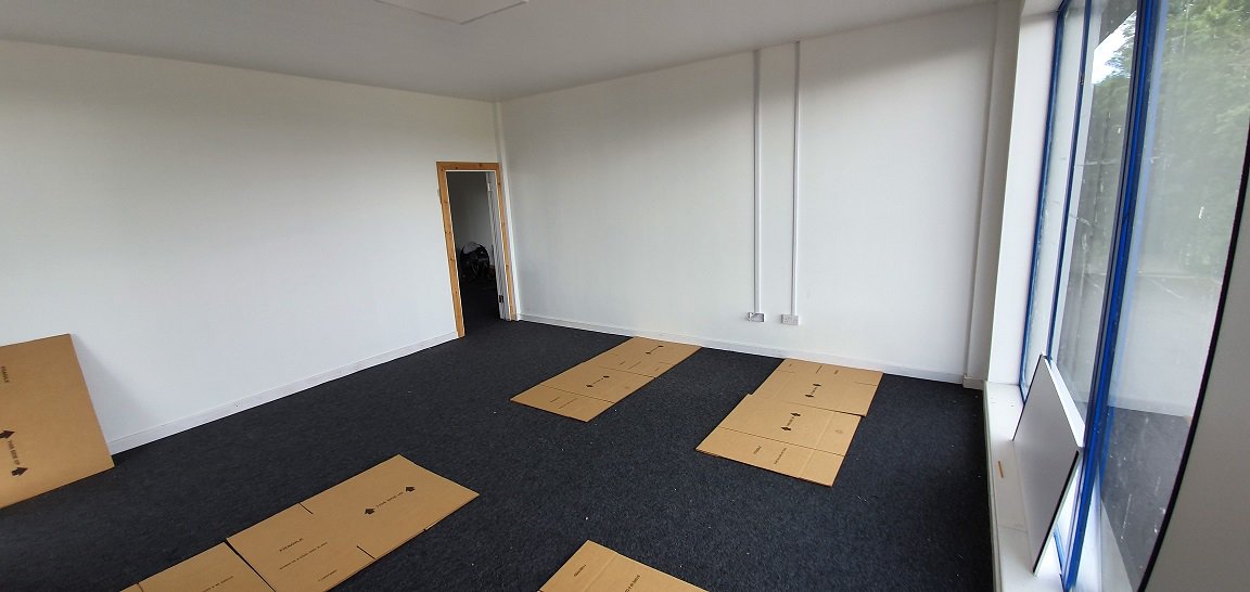 CobotsIreland's tweet photo. Our soon to be newly located #UniversalRobots Training Academy rooms are coming on nicely as you can see.  We will keep you posted on the progress and the official launch!

Read about our current Training offerings: https://t.co/Y7amUFStS6 

#trainingacademy #cobottraining https://t.co/fudTkScxwv