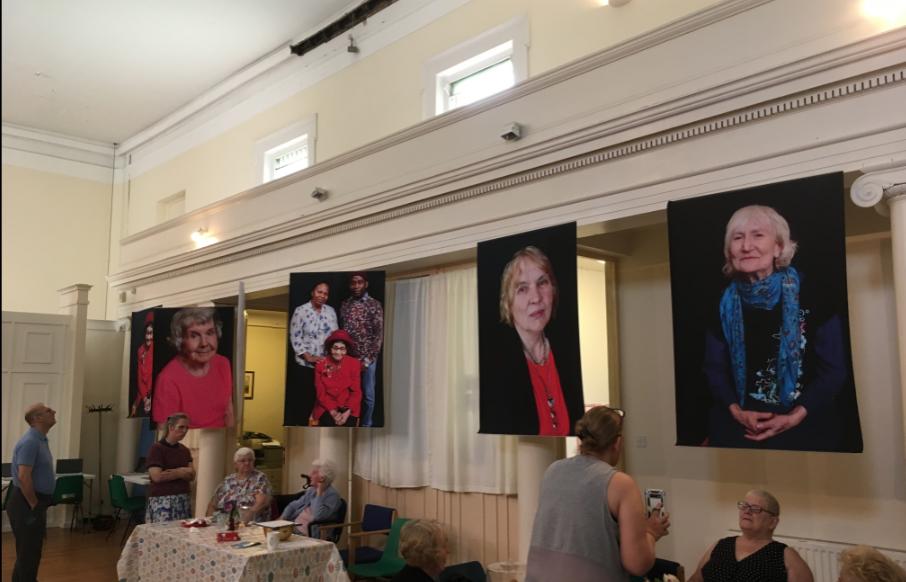 AgeUKLambeth's tweet photo. Please swing by St John's Community Development Project on Clapham Road to see @BigUpFilms Making Memories exhibition, featuring the Senior Citizens Project! It's in St John the Evangelist Church and all are welcome Thursdays 12-2pm (stay for Bingo after!) https://t.co/aiaVZmTUcn https://t.co/Uz5kkyvfRX