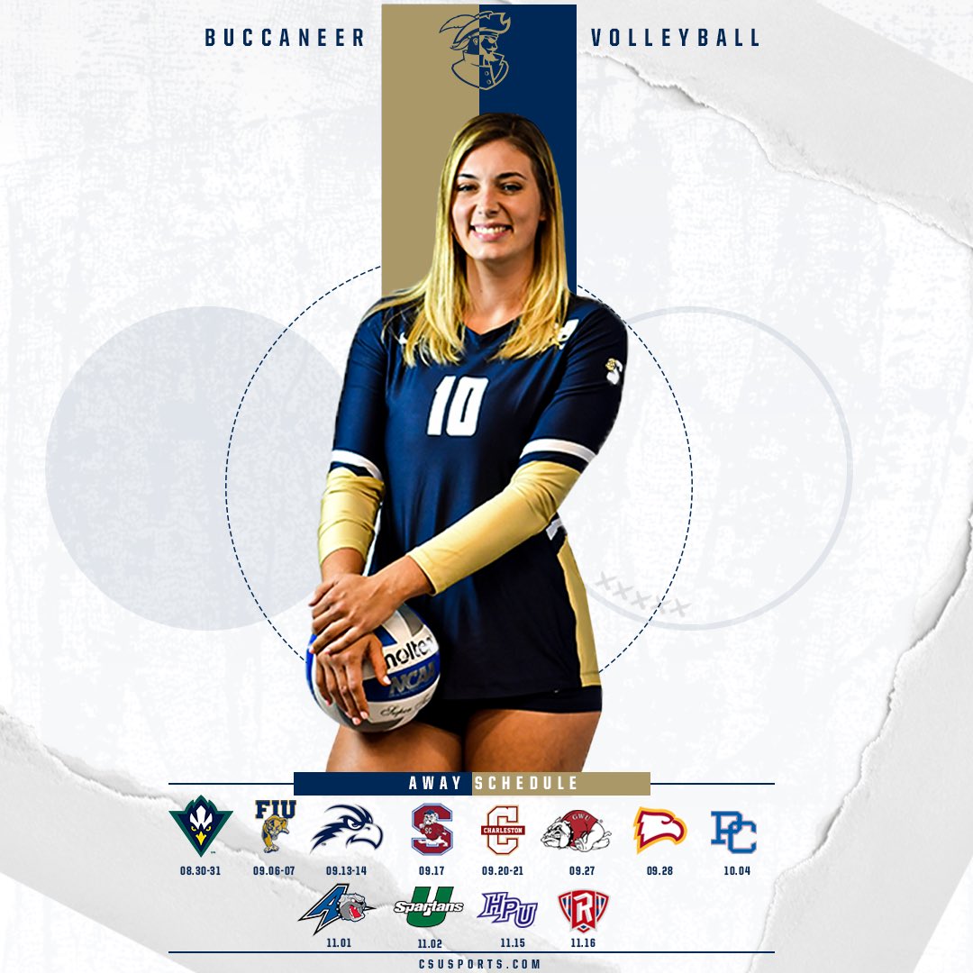 Take a closer look at our home and away schedule for the upcoming season! #GoBucs #CSUVolleyball