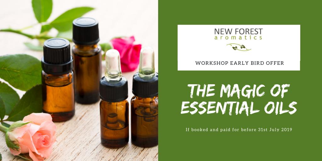 Learn about the healing powers of #essentialoils and how scent can be an aromatic message to others.  
You will also sample lots of wonderful natural #scents &amp; create your own unique spiritual anointing oil and aura spray to take home with you.
Book Now:
newforestaromatics.co.uk/shop/workshops…