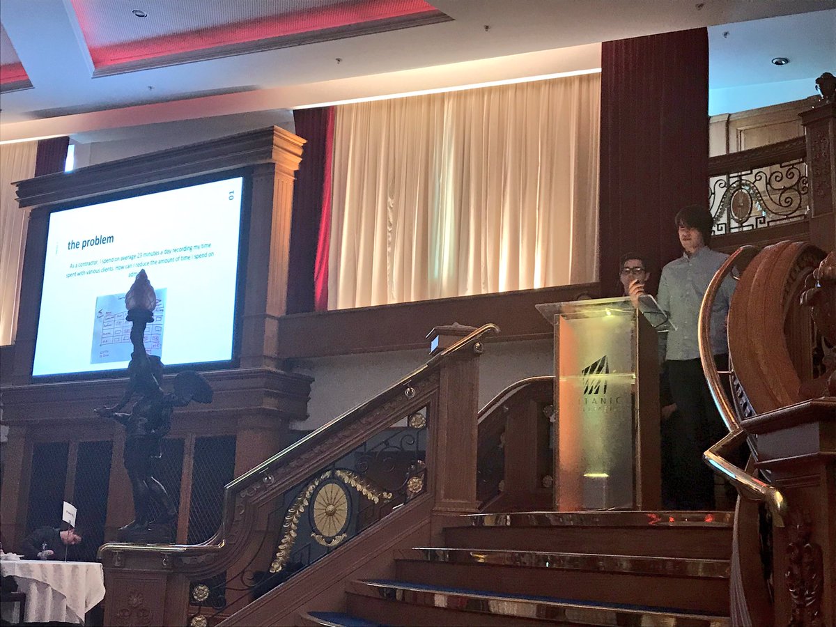 The <a href="/Liberty_IT/">Liberty IT</a> team have been working on a system to reduce staff time spent on admin tasks such as logging the amount of hours spent on a particular client project #GenerationInnovation