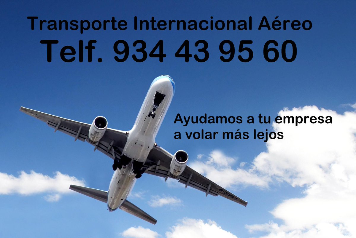 Aprovecha las oportunidades de un mundo sin barreras 🌏 Lleva tu #empresa allá donde existen las oportunidades reales de negocio ✈️ Nosotros lo hacemos posible. Contáctanos sin compromiso y te explicamos nuestras condiciones de #logística y #transporte.
