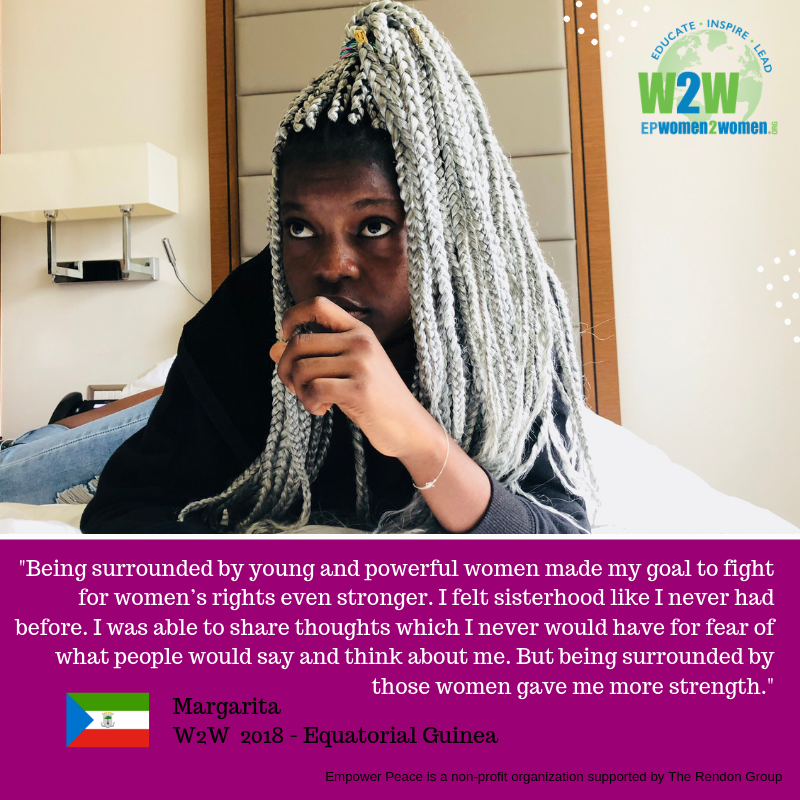 rickrendon's tweet photo. Women2Women has educated, trained and networked over 1,300 young women from over 70 countries. Meet another amazing leader from our Women2Women leadership program! This summer's conference will have a record 150 leaders from over 30 countries! #thepowerofwomen https://t.co/9Oyz8JzERT