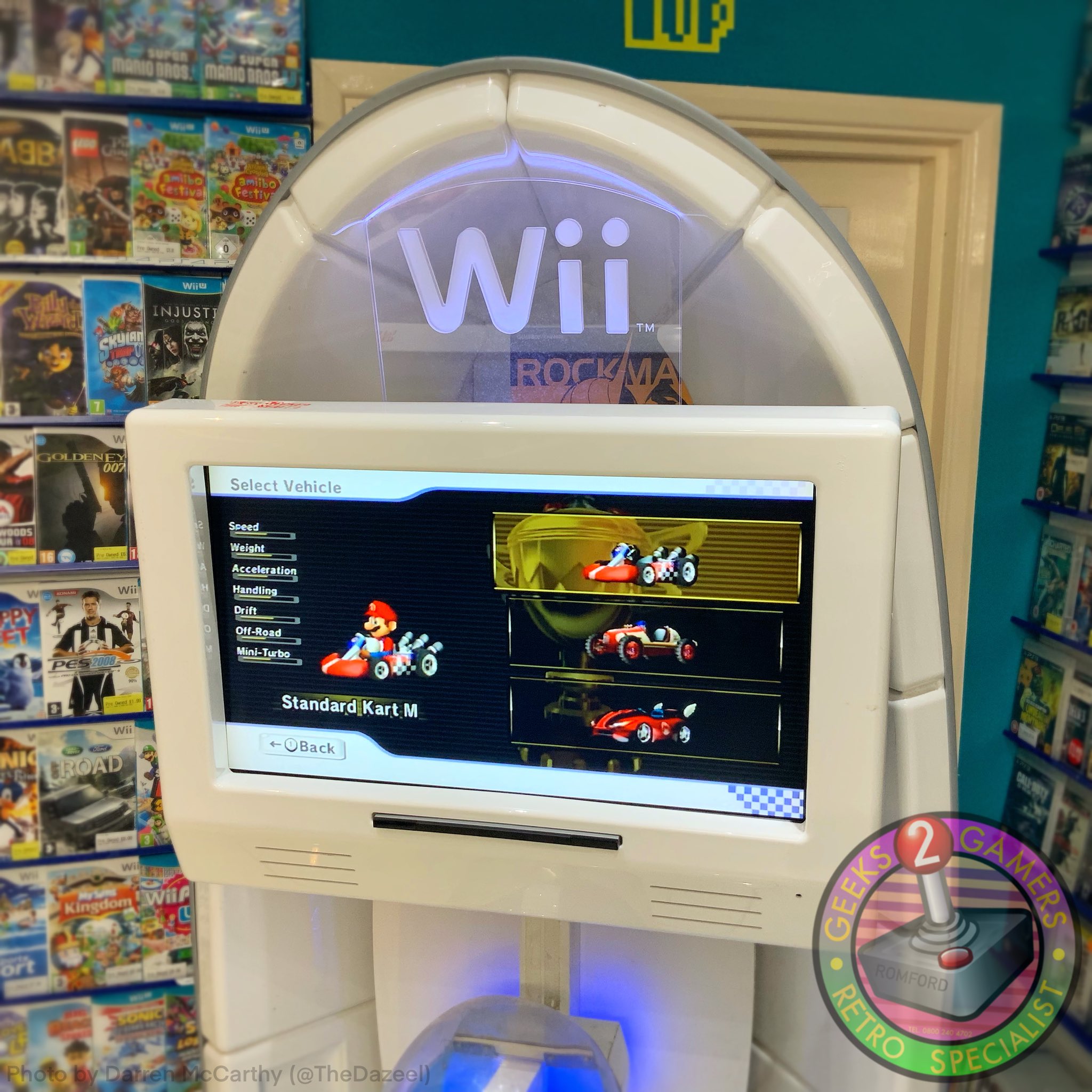 RetroGiant on X We now have a fully working Nintendo Wii demo stand in store Come in and play some memorable classics such as Mario Kart Wii Sports Mario Party etc. We ll be