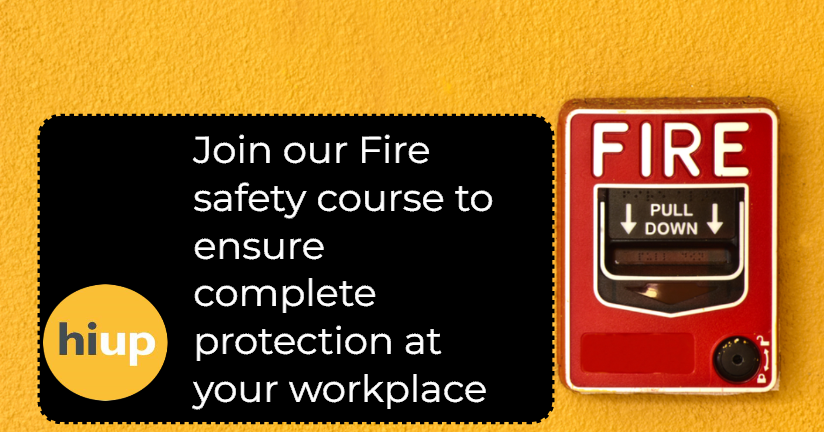 hiupusa's tweet photo. The fire safety course by Hiup helps you to know about safe and active fire prevention and how you should respond in case a fire occurs in your workplace. For more details contact 
Alan O'Sullivan
alan@hiupapp.com
 📞+1 (774) 368-0307
#Hiup #HiupUsa #firesafety #firesafetyatwork https://t.co/E6y1vmtr3u