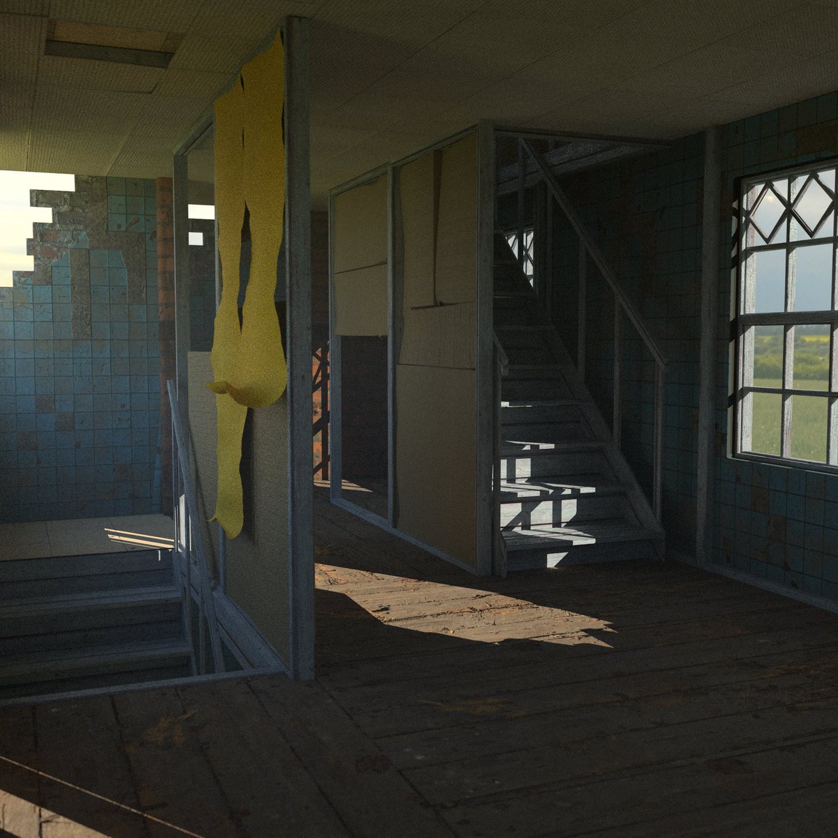 TheRealSaOk's tweet photo. Made some new simple generators to add extra detail for interriors. #Prodecural building generator. #Houdini #Quixel #Megascans #Redshift #IndieDev #3dmodelling WIP https://t.co/Q2Zwfgu31X