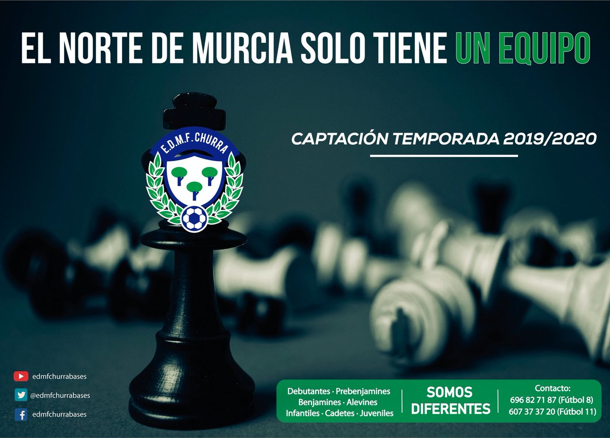 Recuerda que seguimos con la captación para la próxima temporada ➕⚽
Prebenjamín Autonómica, Primera Alevín, Cadete Autonómica... Y muchos otros grandes equipos te están esperando.
Llámanos 📲
Fútbol 11 ➡️ 607 37 37 20
Fútbol 8 ➡️ 696 82 71 87