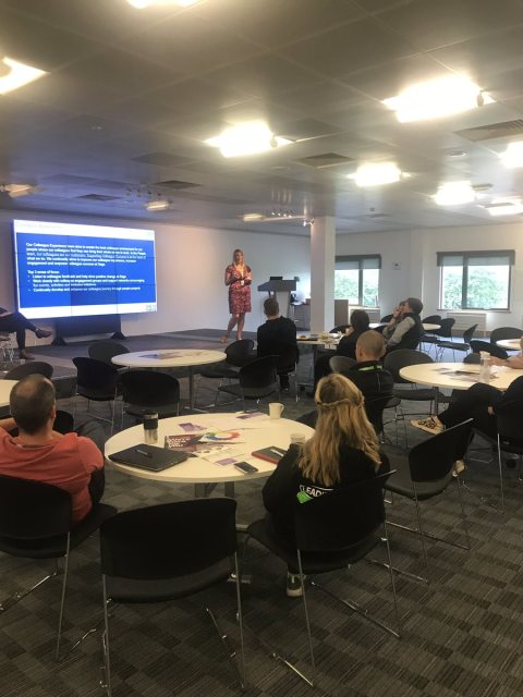 tgardenyes's tweet photo. Ending our fabulous roadshows talking about how our colleague experience and colleague relations team can support our managers at Sage!#LifeAtSage https://t.co/mbprNiMhjk