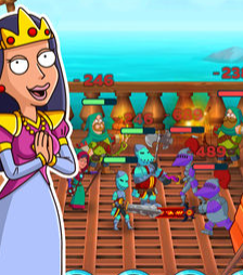 khousel00's tweet photo. A new summer event is coming soon! Wait for Shrum to show up at your castle gate. The new area, the Fuss, collection cards, and unique rewards are waiting for you! https://t.co/hzclVMxSE4