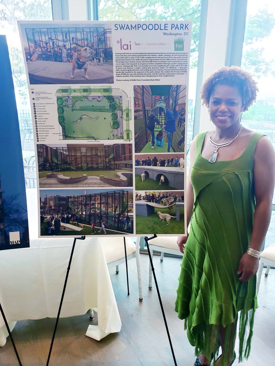 Big thank you! We were honored with a Design Award of Merit by <a href="/SARANYCouncil/">SARA | NY Council</a>! 

Senior Associate, Adrienne McCray, accepted the award on behalf of the team at the 2019 Design Awards! Love to see our design being recognized! Here's to celebrating another one, <a href="/NoMaParksDC/">NoMaParksFoundation</a> 👏🏽👏🏽