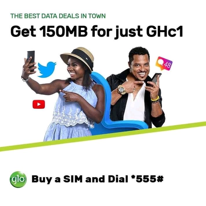 They're new data packages dubbed #DoubleDouble gives a whooping 150mb at only 1gh with amazing bonuses attached. Don't be left out. Get a Glo sim today! #BestDealsInTown