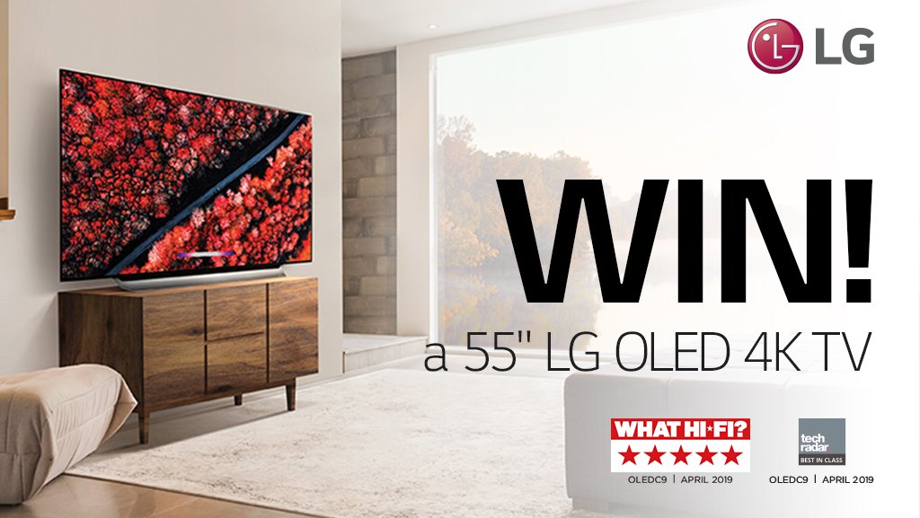 Enter our latest competition to #WIN a 55" <a href="/LGUK/">LG UK</a> OLED 4K TV!
Simply follow us <a href="/HughesDirect/">Hughes</a> &amp; RT 🍀🎁
Ends 26/06/19, Ts&amp;Cs apply - hughes.co.uk/competition-te…