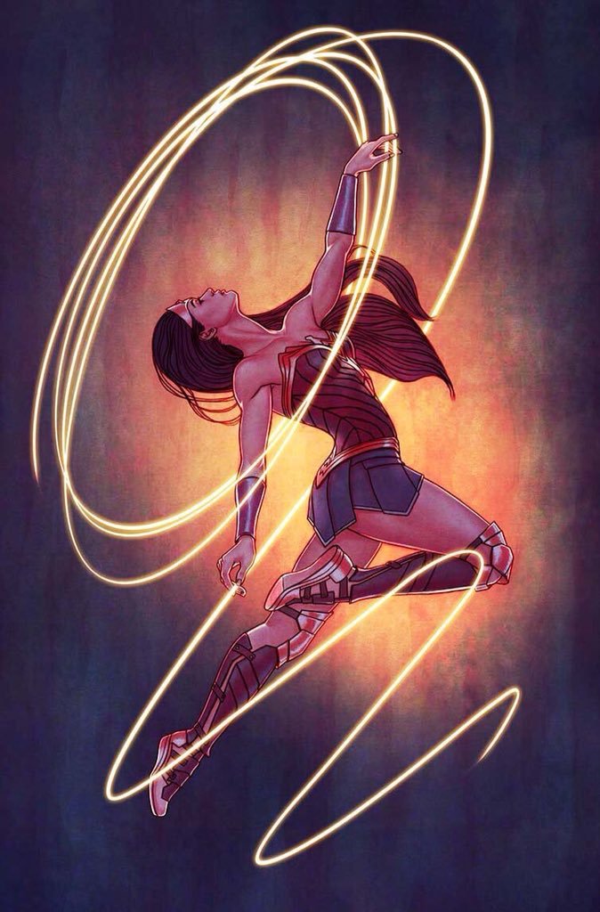 thetitantroy's tweet photo. Jenny Frison's one of my dream artists for Donna Troy. Just look at her Wonder Woman. She'd be perfect for Donna! https://t.co/ApvdqFiKPw