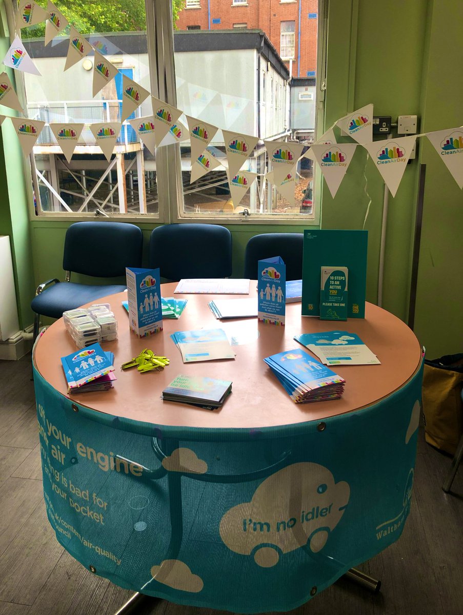 SustainableBarts (@sustainablebhnt) on Twitter photo It’s <a href="/cleanairdayuk/">Clean Air Campaign</a> today! Come stop by our stall at @WhippsCrossHosp in the restaurant for tips on how you can protect yourself from air pollution, also a few goodies available to help you think about you travel and reduce air pollution yourself!🚶🏻♂️🚴🏼♀️ It’s <a href="/cleanairdayuk/">Clean Air Campaign</a> today! Come stop by our stall at @WhippsCrossHosp in the restaurant for tips on how you can protect yourself from air pollution, also a few goodies available to help you think about you travel and reduce air pollution yourself!🚶🏻♂️🚴🏼♀️
