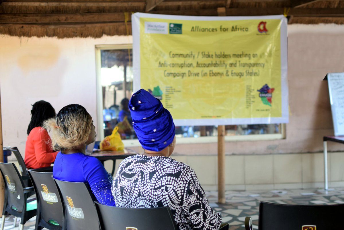 AfAafrica's tweet photo. When you want to tackle a problem, you join forces with similitude of people fighting the same problem. #FocusedGroupDiscussions #FGD #Enugu
#SeeItSayItSayNo #SayNotoCorruption #AfA #AntiCorruption @macfound @Coal_City @SOUNDCITYEnugu https://t.co/tHmhhp9Kit