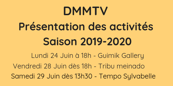 dmmtv's tweet photo. Cette fin d'année est l'occasion de vous présenter la programmation de nos activités pour la saison 2019-2020. Des ateliers et des sorties du lundi au dimanche dans 4 lieux de Marseille ! Rejoignez_nous. https://t.co/CXj3I41DwX