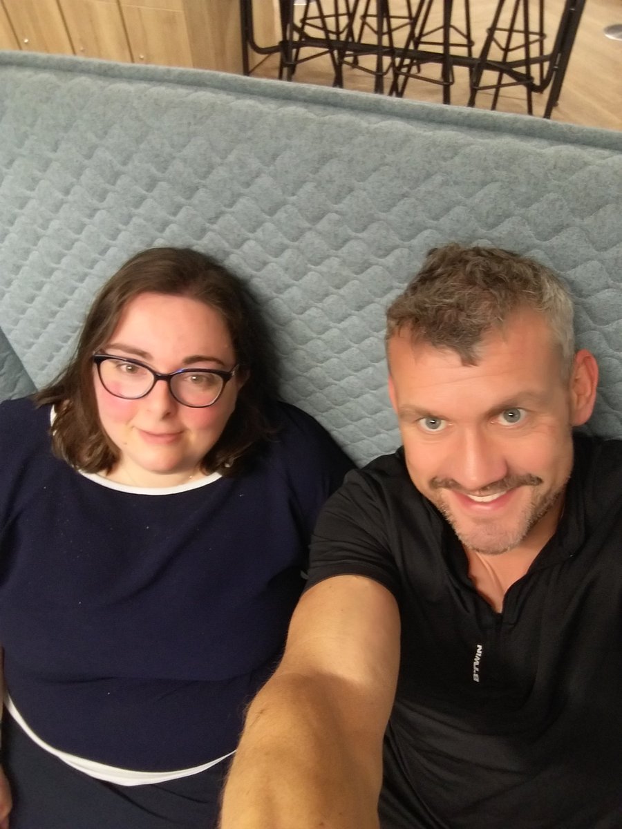 rickhsaha's tweet photo. @MyGreatPlace Great to catch up with @ClaireIVH at  this morning to discuss our mentoring progress. @irwellvalley new offices look ACE. https://t.co/etKlmuQFUB