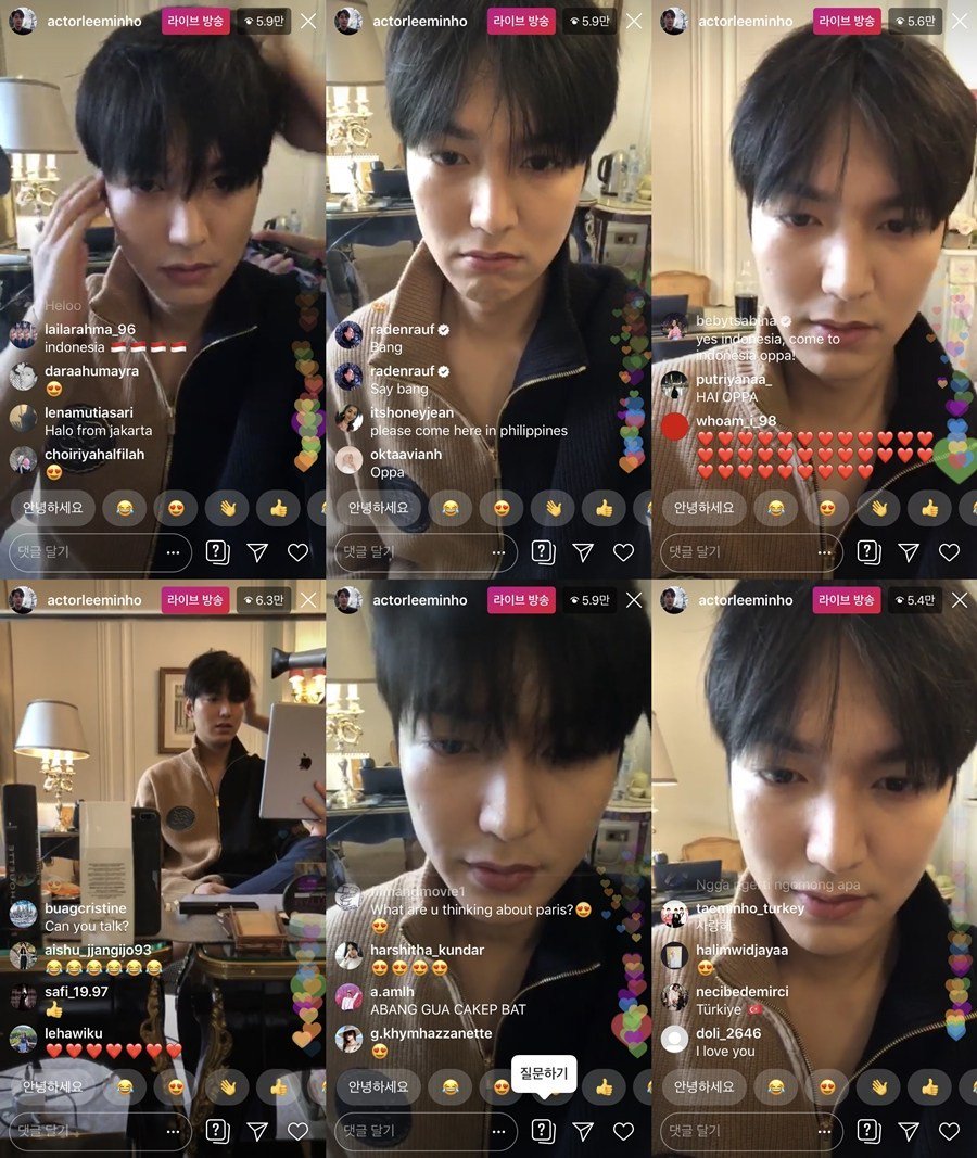 Yuki Minoz A Twitter 初ig Live 19 06 インスタliveに関してのon Linenews イ ミンホ 初のインスタライブに世界中6万ファンが集まった 相変わらずの人気 이민호 イミンホ Leeminho 더킹 영원의군주 Theking 李敏镐 ล ม นโฮ Minoz T Co