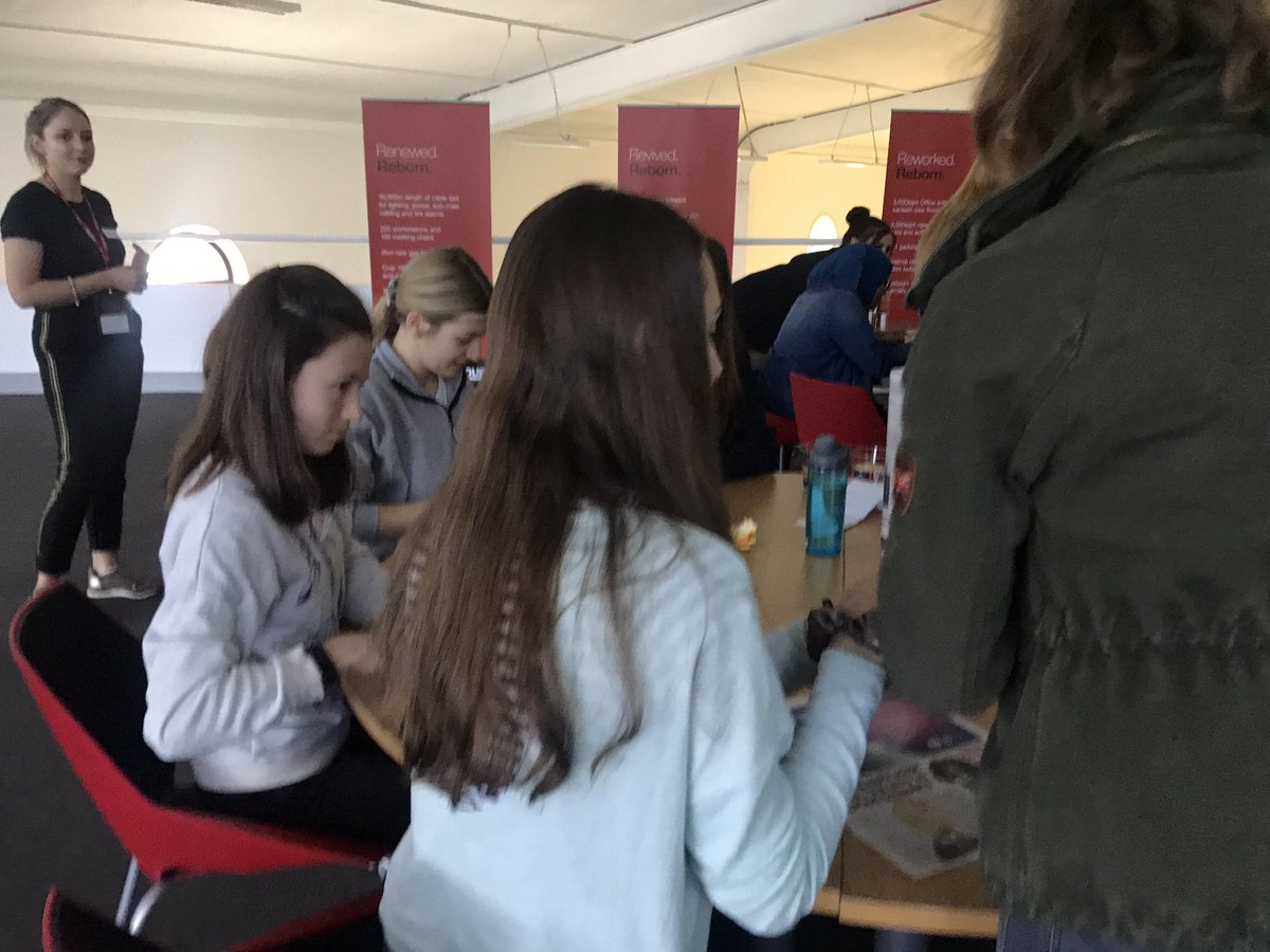 We’re back @REECEgroup @ReeceInnovation celebrating with year 10 pupils and teachers <a href="/WES1919/">Women's Eng. Society</a> day! Meeting staff, tours and taking part in a range of innovation challenges! #stem #engineering #thisgirlcan