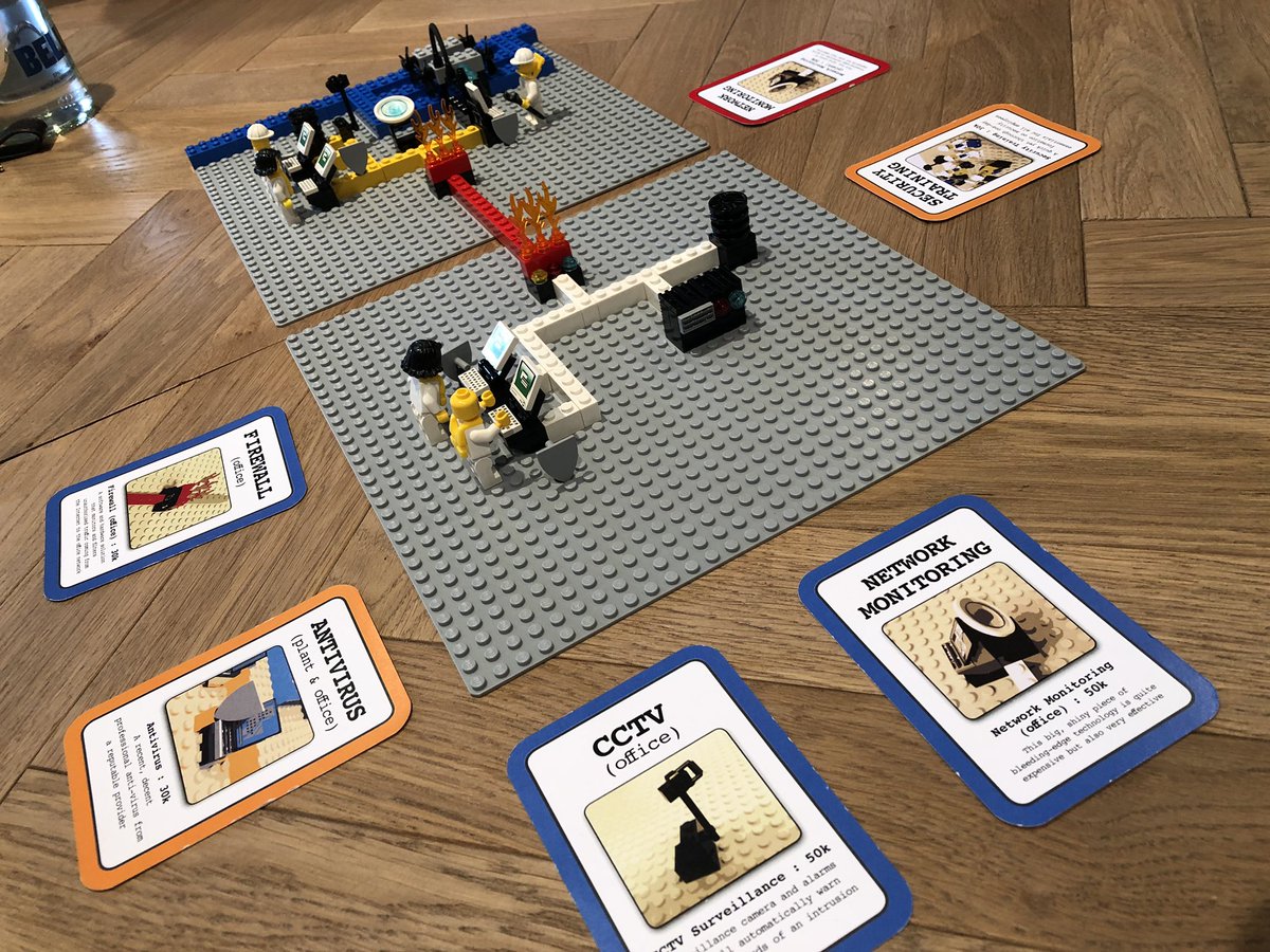 We’re with @swrccu & @execfoundation today talking #CyberProtect and playing the Decisions & Disruptions Lego Game #SWRCCULego #SaferCyber