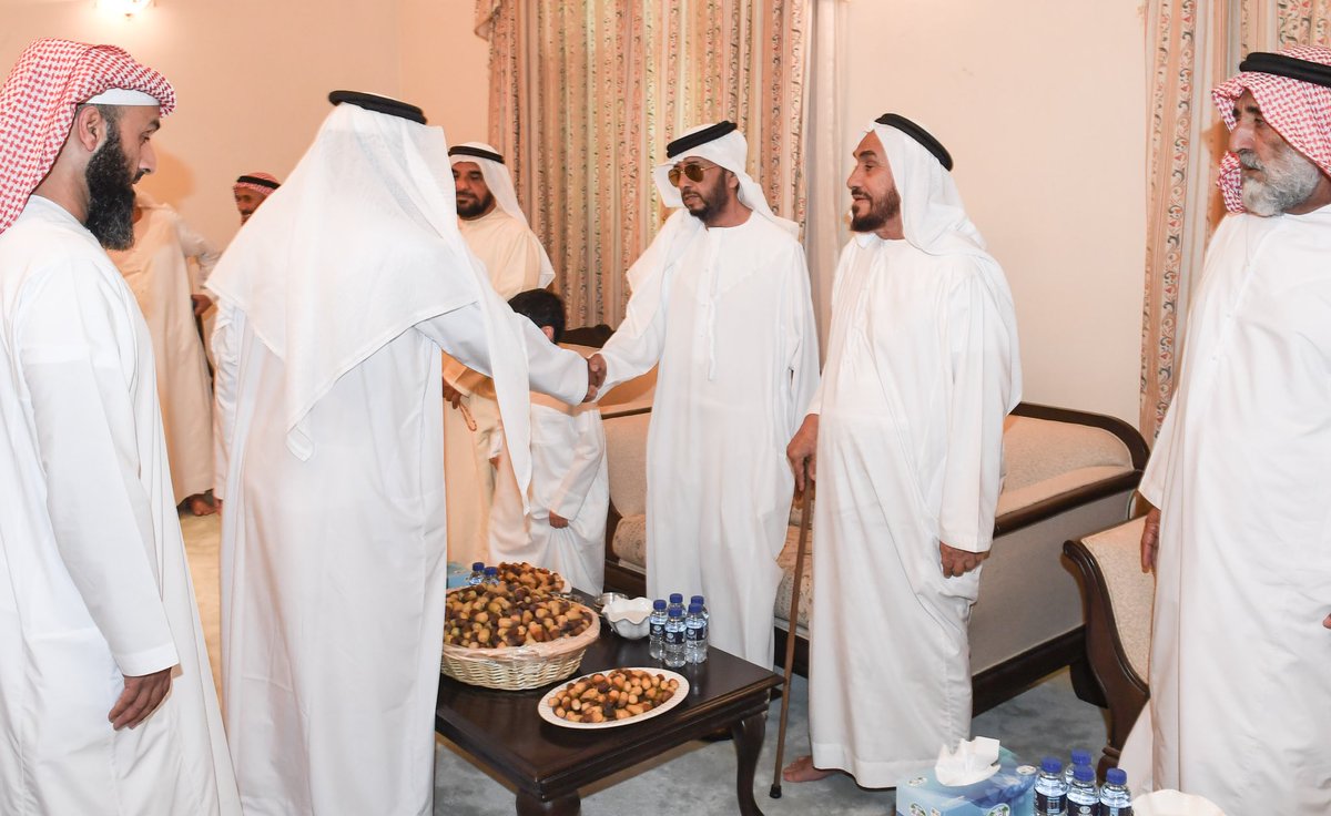 HHSultanBZayed's tweet photo. سلطان بن زايد يعزي بوفاة عوشة بنت نايع المنصوري https://t.co/jBIXguwZcL