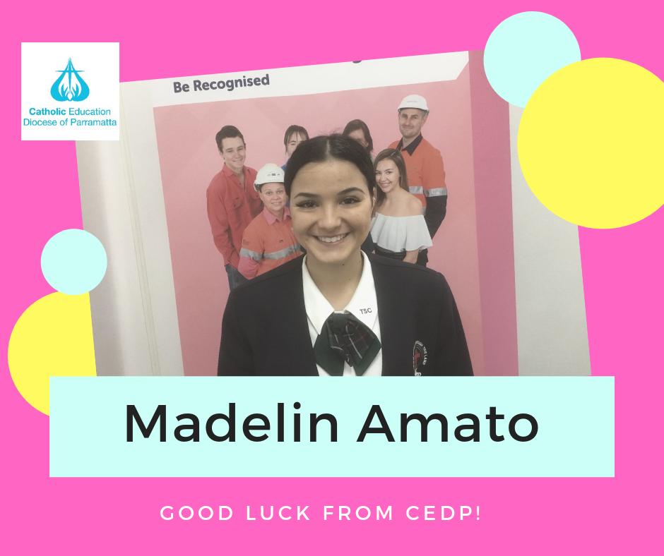 KarenRuppert's tweet photo. Good luck to St John Paul II Catholic College, Schofields & Nirimba student Madelin Amato who has been nominated for Western Sydney VET in Schools Student of the Year in the #NSWTrainingAwards for studies in Retail! πππ
#WSVTC @CatholicEdParra So excited to celebrate with you https://t.co/0zQw0ILSjM