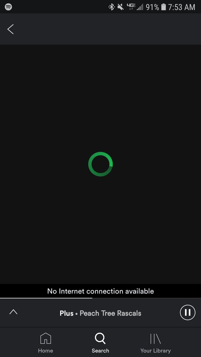 ItsK3v's tweet photo. @SpotifyCares listen idk what happened, but the app for android has gone from worse to unusable. Constant loading wheels, notices that I'm offline with full service, worst of all offline music is unattainable. What's HAPPENING?!!! $15 / month for this???? Premium member for years https://t.co/yAy3DT02lz
