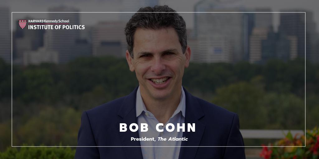 HarvardIOP's tweet photo. .@1bobcohn has led a 20+ year career in journalism. As President of The Atlantic, Cohn has led the iconic outlet into the digital age. #Fall19Fellows
➡️ https://t.co/MNi3jWQikt https://t.co/eJ5Vmv8UpL