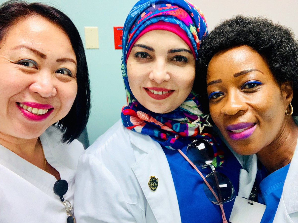 sayangNell's tweet photo. Chance made us #colleagues but the #chat #sharingoflifestories #fun and #laughters made us #friends ... we are #cathlabnurses
Happy #international #nursesday2019 ladies ... @samarbakir
@sharon_baitsi https://t.co/7YWW8XQ0DO