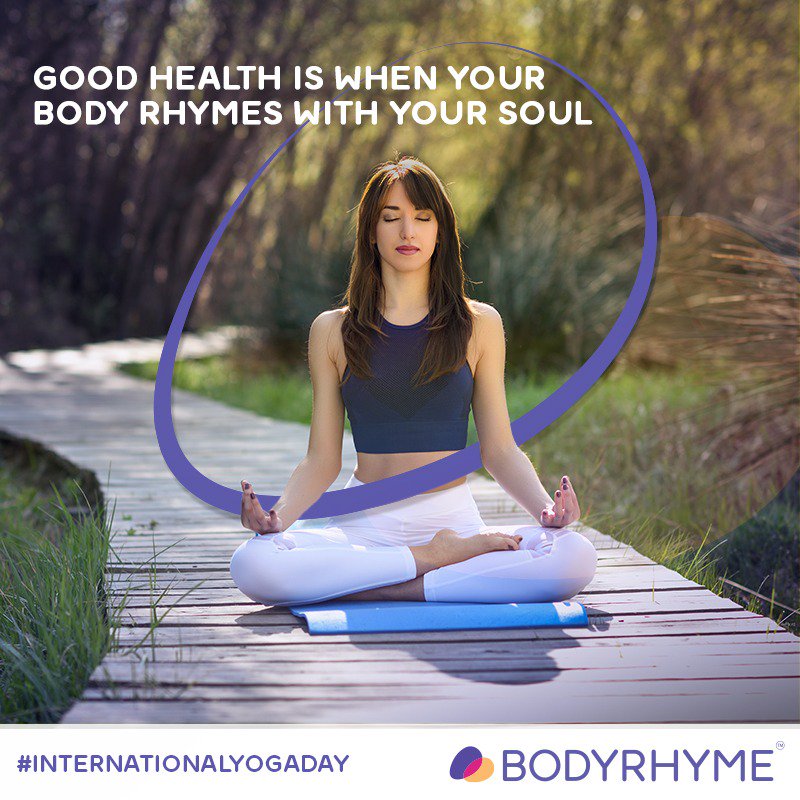 Take a leap to wellness. #InternationalDayofYoga
