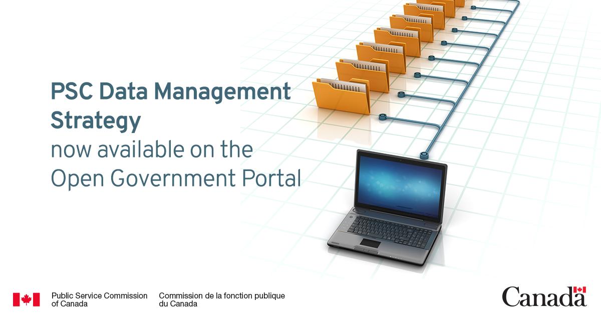 PSCofCanada's tweet photo. Interested in how we plan to manage our data? You’re in luck! We just published our Data Management Strategy on the Open Information Portal. Check it out: https://t.co/vdKRuaWllb #OpenInfo #OpenGovCan https://t.co/4qj3Ef2L4T