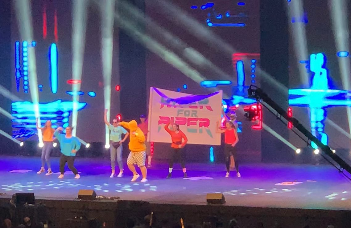 Forrest_Rockets's tweet photo. Big day for these Forrest Beta members yesterday and they rocked it!! Drew Piper did an amazing job with his speech and the group did an amazing performance with their skit. We get the results of Drew’s Vice President race on Saturday. #HyperForPiper 💙🚀❤️ https://t.co/TfomzKZGpR