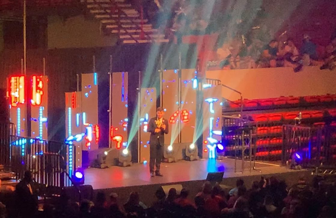Forrest_Rockets's tweet photo. Big day for these Forrest Beta members yesterday and they rocked it!! Drew Piper did an amazing job with his speech and the group did an amazing performance with their skit. We get the results of Drew’s Vice President race on Saturday. #HyperForPiper 💙🚀❤️ https://t.co/TfomzKZGpR