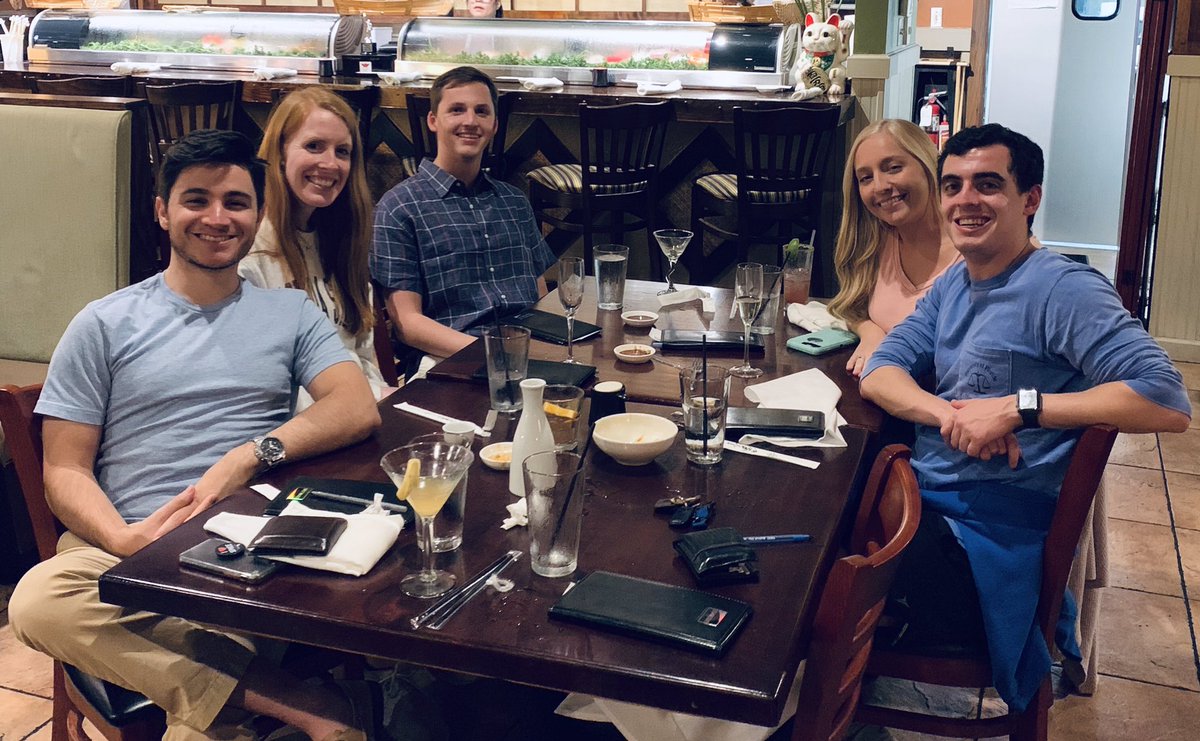 AleDoral's tweet photo. Great time hanging out with a couple of Fellow #Goobers from #ClassXIV (even as we all suffer through bar prep) @FloridaFellows @alliebeattie @jpfiore93 https://t.co/WRTNJqfb6i