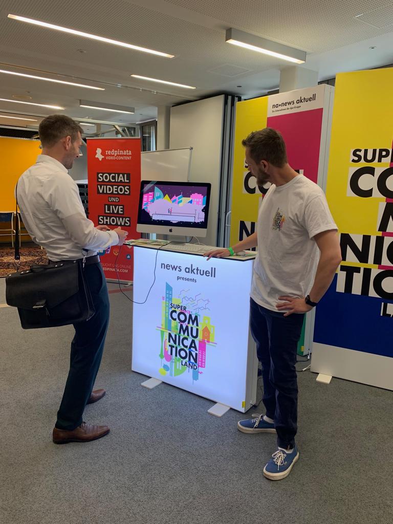newsaktuell's tweet photo. Heute auf der @12HRSUS mit unserem #sucola20 game! https://t.co/GShscdjTmT