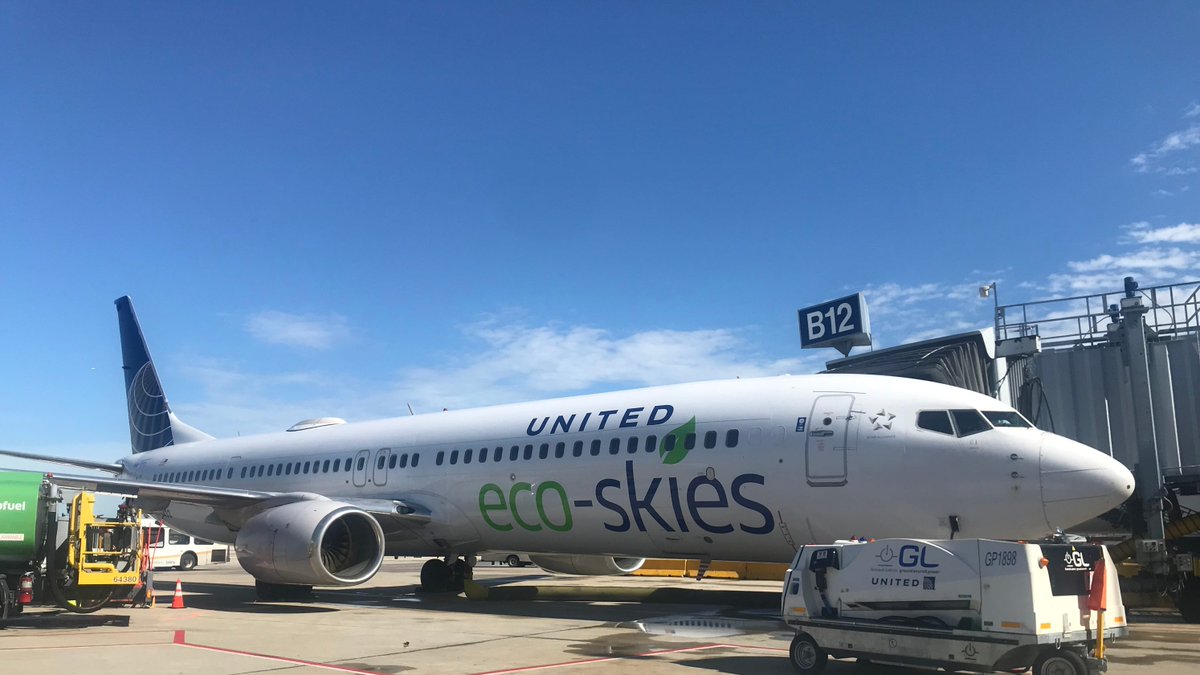 If United can do it, so can the other airlines! #ecofriendlyflights #biofuel #beeswaxwraps #recyclablecoffeecups #airlines #united #flythefreindlyskies ow.ly/3gyE50uHni8