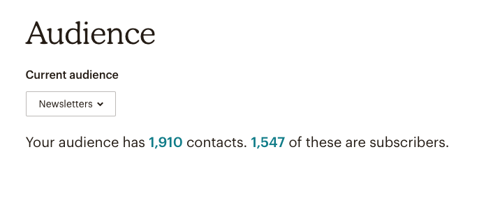 Hello! I got only 1,910 contacts, but it asks me to upgrade my account to paid - help!  <a href="/Mailchimp/">Intuit Mailchimp</a>  Thanks!