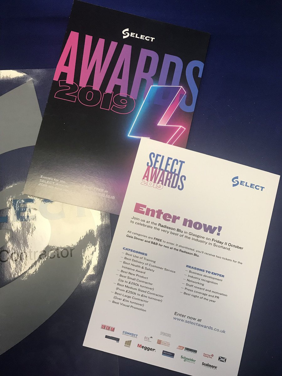 It’s not too late to enter! The deadline is 28th June, all you need to do it let myself or the membership team know you are interested and in what category you would like to apply. Simples!! 💁🏻‍♀️ #SELECTAwards2019 #YouHaveToBeInItToWinIt 🤗