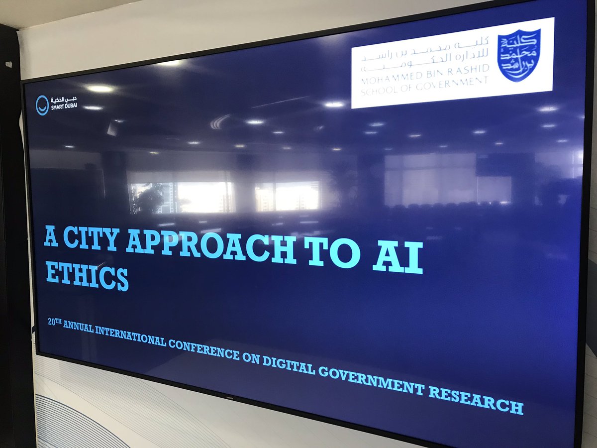 Andrew Collinge (@andrewcollinge) on Twitter photo Tools for explainability of #AI (as simple as which AI has access to which data), de-biasing of #data, public engagement to push on #Dubai’s AI #ethics work. These and more ideas from <a href="/SmartDubai/">Smart Dubai</a> panel <a href="/MBRSG/">MBR School of Gov</a> ‘a #governance in the age of AI’ event today. Tools for explainability of #AI (as simple as which AI has access to which data), de-biasing of #data, public engagement to push on #Dubai’s AI #ethics work. These and more ideas from <a href="/SmartDubai/">Smart Dubai</a> panel <a href="/MBRSG/">MBR School of Gov</a> ‘a #governance in the age of AI’ event today.