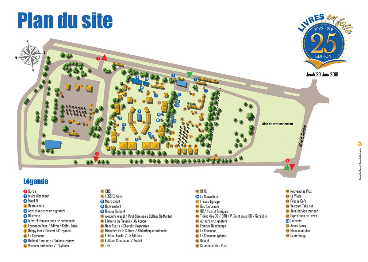 Frantzduval's tweet image. Le Parc Unibank vous donne rendez-vous ce jeudi pour la 25e édition de Livres en folie !!!