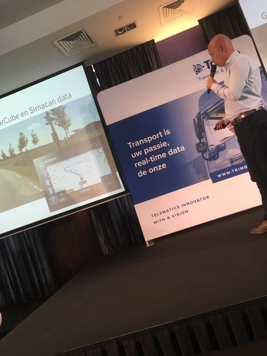 #itt2019 <a href="/simacan/">gabriella fautina</a> en <a href="/PeterAppelTrans/">PeterAppelTransport</a> laten zien wat er met ‘last mile guidance’ allemaal mogelijk is <a href="/TrimbleTL/">Trimble Transport & Logistics</a>