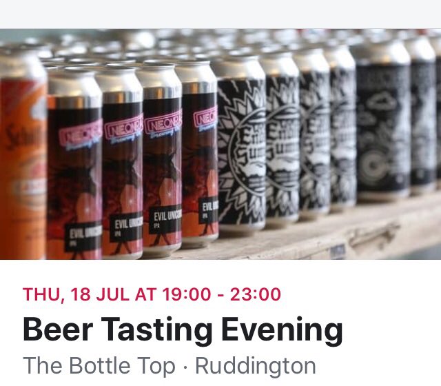 thebottletopno1's tweet image. 🍻TICKETS AVAILABLE TOMORROW 

Want to reserve yours now before they run out? 
-join our VIP group and reserve them today. 

Limited tickets available. 

£25 pp
6 tasting beers 
Ploughman’s lunch platter
Goody bag 

facebook.com/events/4267315…