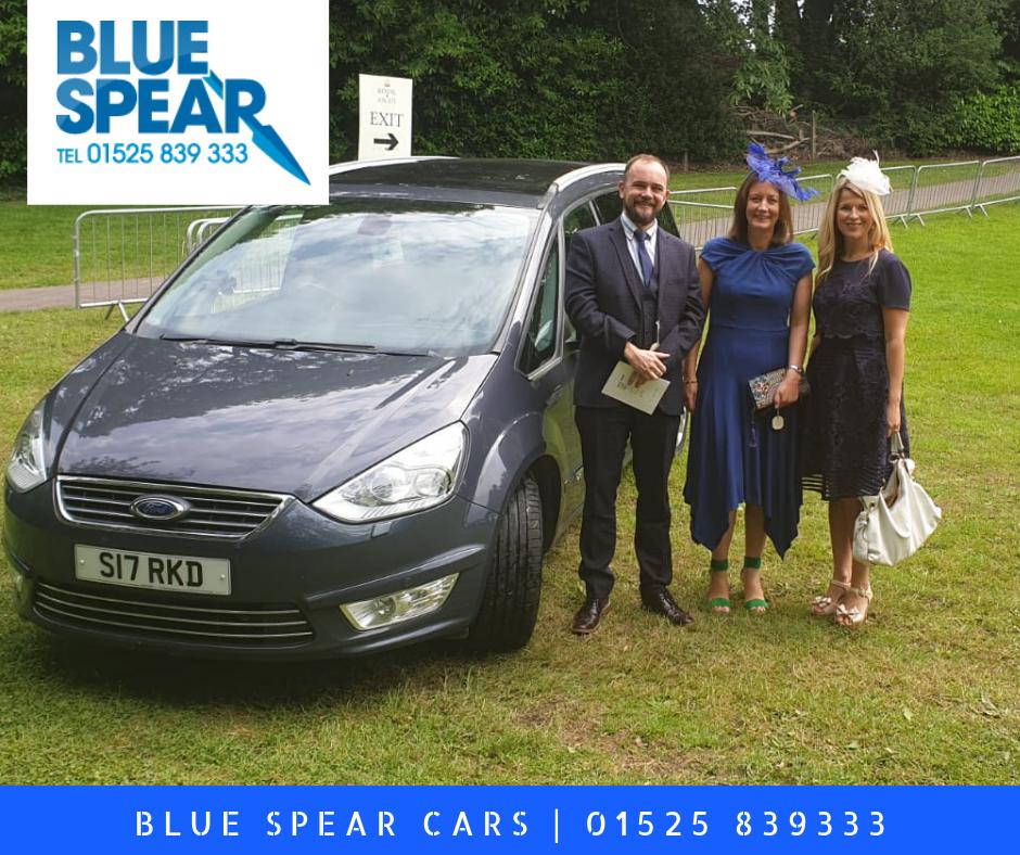 This morning we had the pleasure of taking a group of racegoers to the first day of #RoyalAscot!🐎👑

If you have an event like this coming up and require transport, contact us today for a quote:
 📞 - 01525 839333
 ✉ - bookings@bluespearcars.co.uk
 📍 - Herts, Beds &amp; Bucks