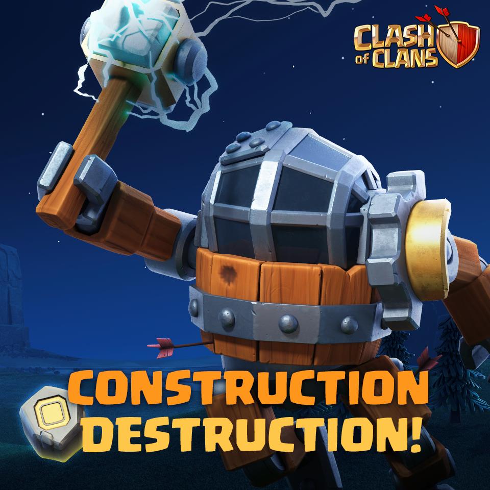 Clash of Clans on Twitter "Construction destruction, construction