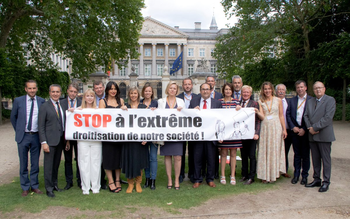 Non à la banalisation de l'extrême droite! #LaChambre 🔻